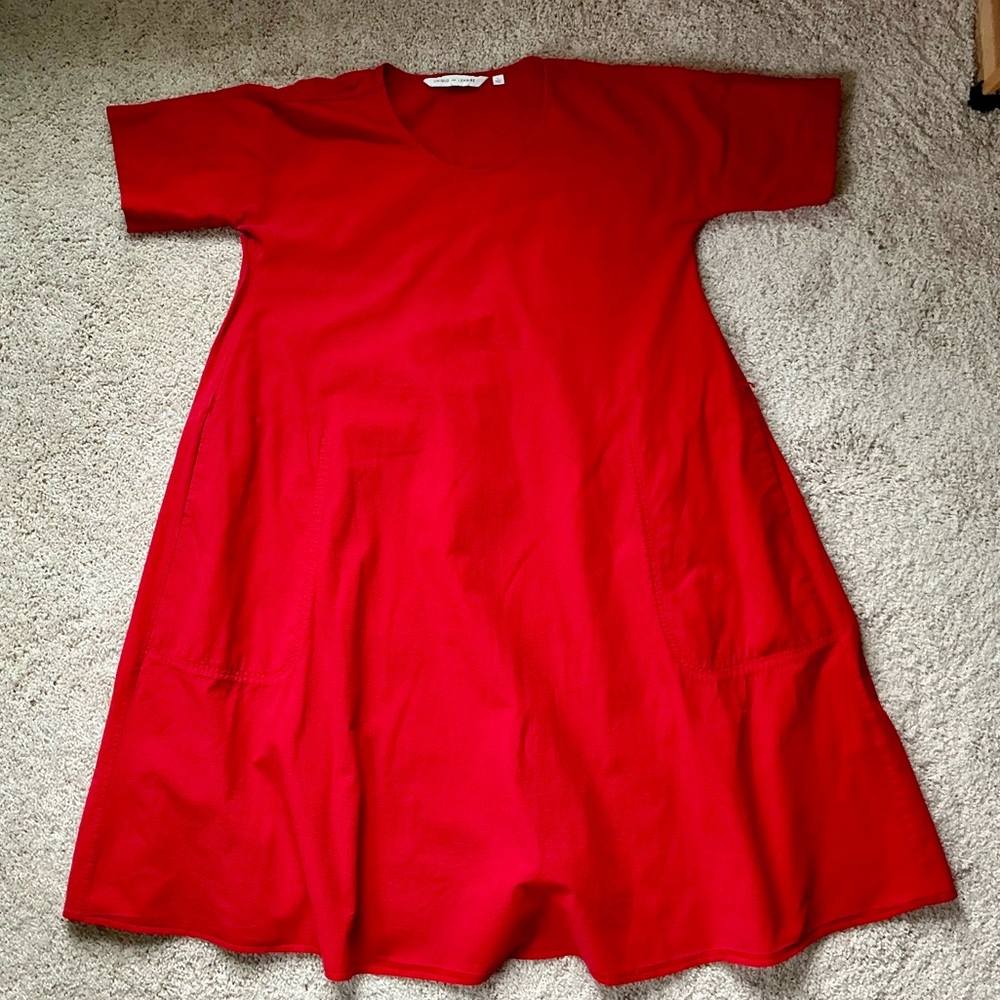 Uniqlo X Lemaire Seersucker Midi Dress- Size Large